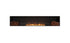 Ecosmart Fire Flex 104SS.BX2 Single Sided Fireplace Insert - Black Finish / Stainless Steel Burner - ESF.FX.104SS.BX2
